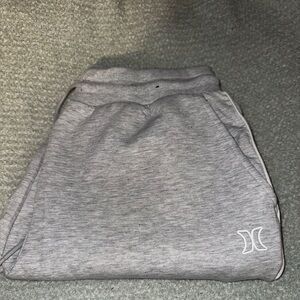 Hurley Gray Joggers with Logo